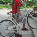 Vintage Brown Leather Bike Little Lifter Bicycle Frame Triangle Mounting Handcraft